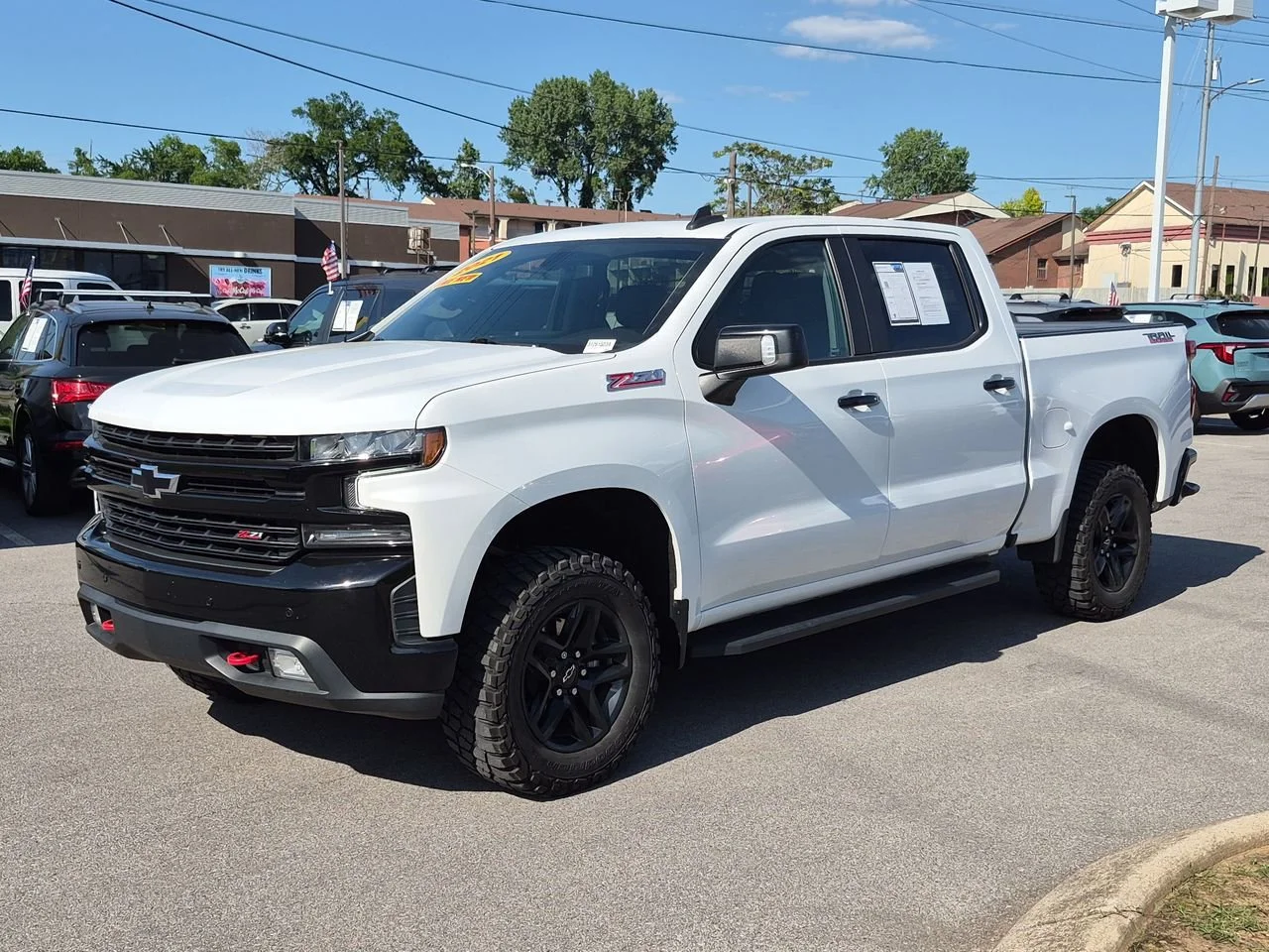 Used 2021 SUMMIT WHITE Chevrolet LT Trail Boss image 1