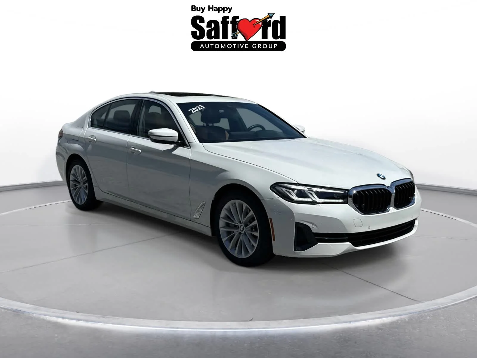 Used 2023 Alpine White BMW 530i xDrive image 19