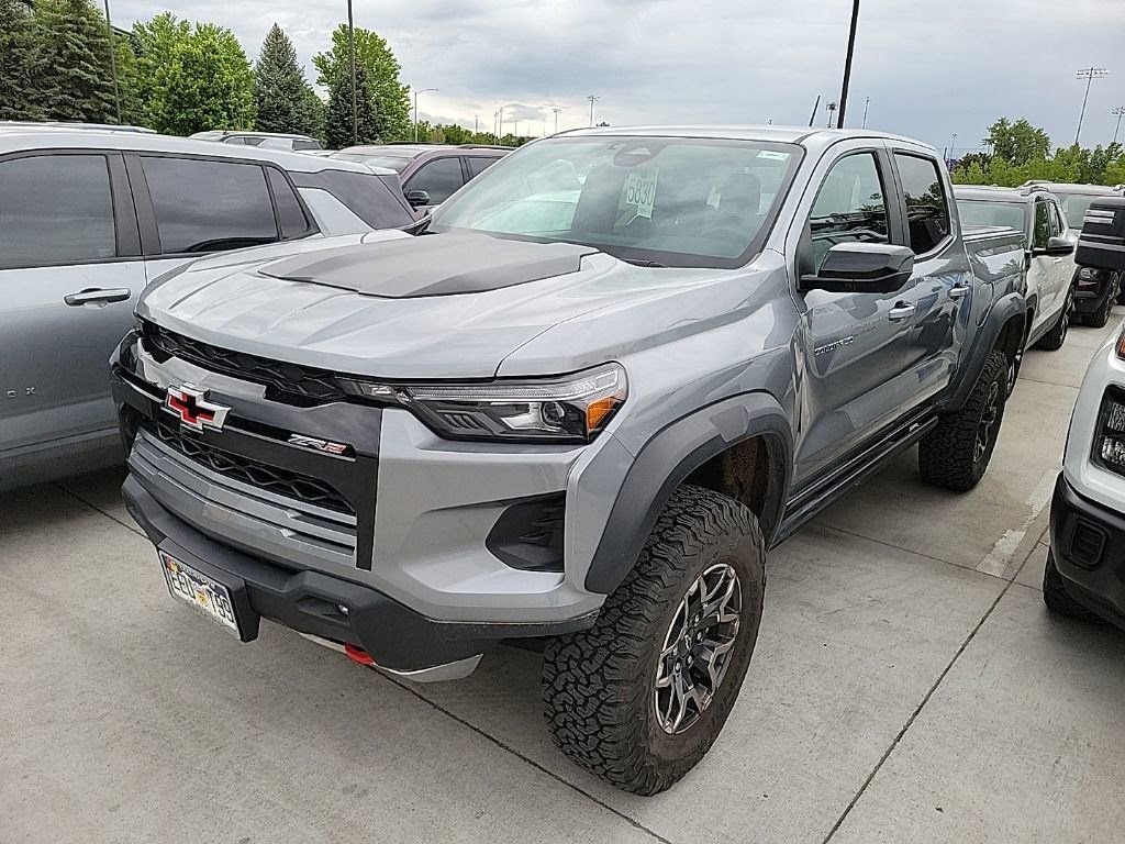 Used 2023 Sterling Gray Metallic Chevrolet ZR2 image 1