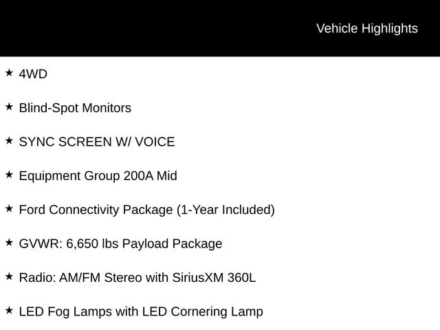 New 2026 Avalanche Ford STX® image 3