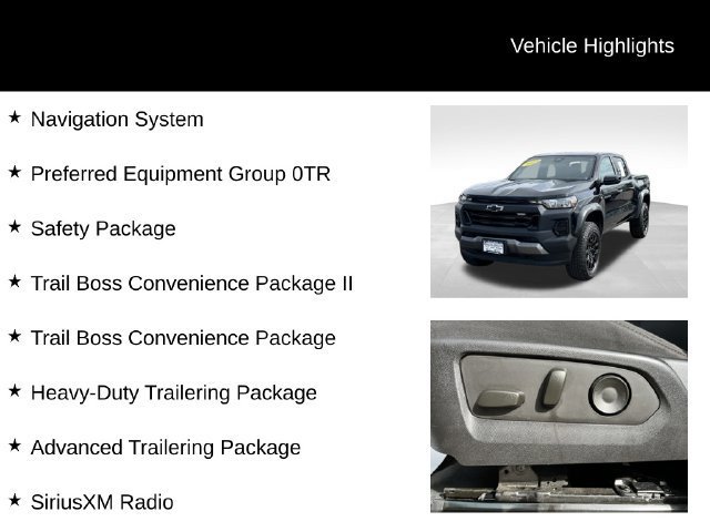 Used 2023 BLACK Chevrolet 4WD Trail Boss image 8