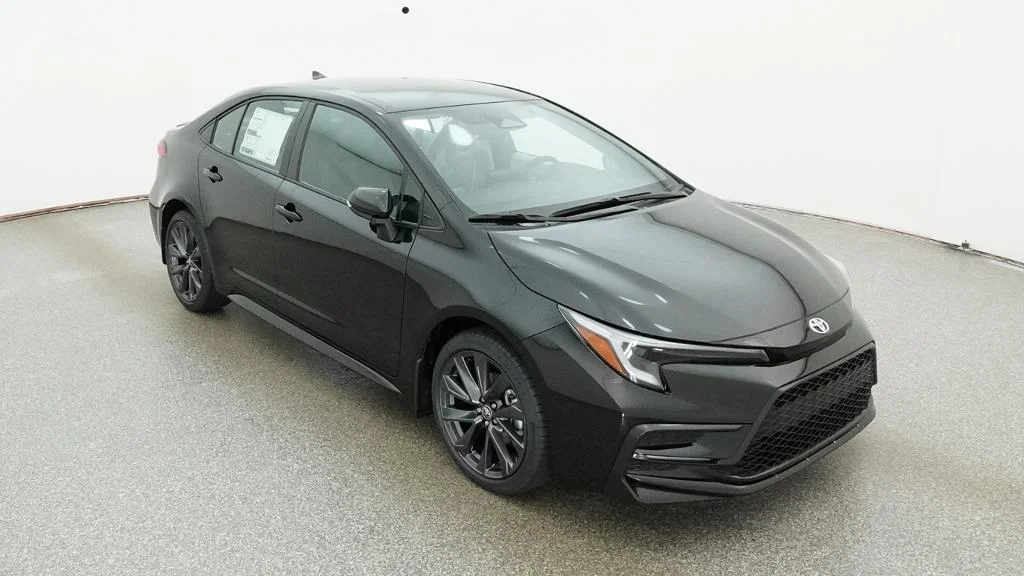 New 2026 Midnight Black Metallic Toyota SE image 10