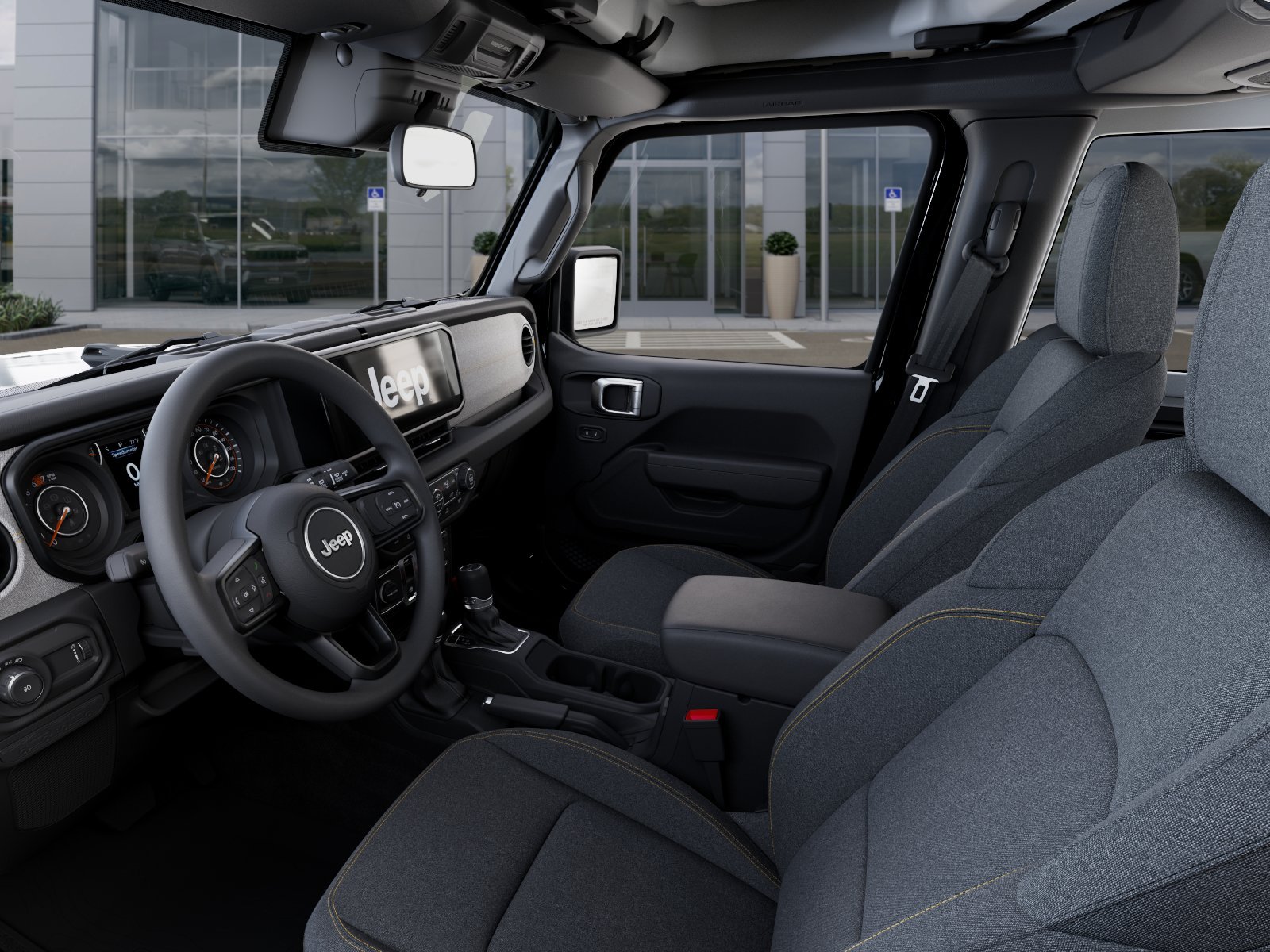 New 2026 Black Clearcoat Jeep Sport image 49
