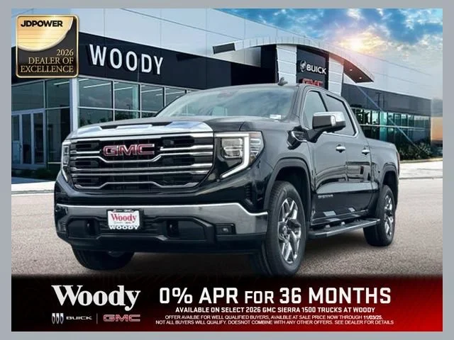 New 2026 Onyx Black GMC SLT image 1