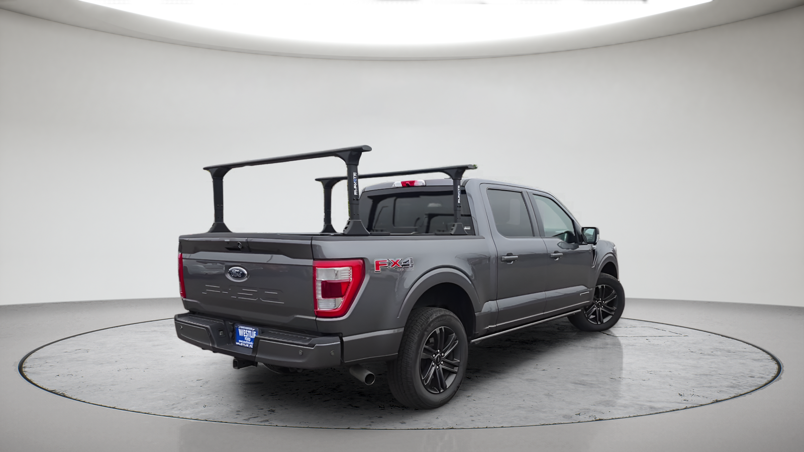 Used 2021 Carbonized Gray Metallic Ford Lariat image 7