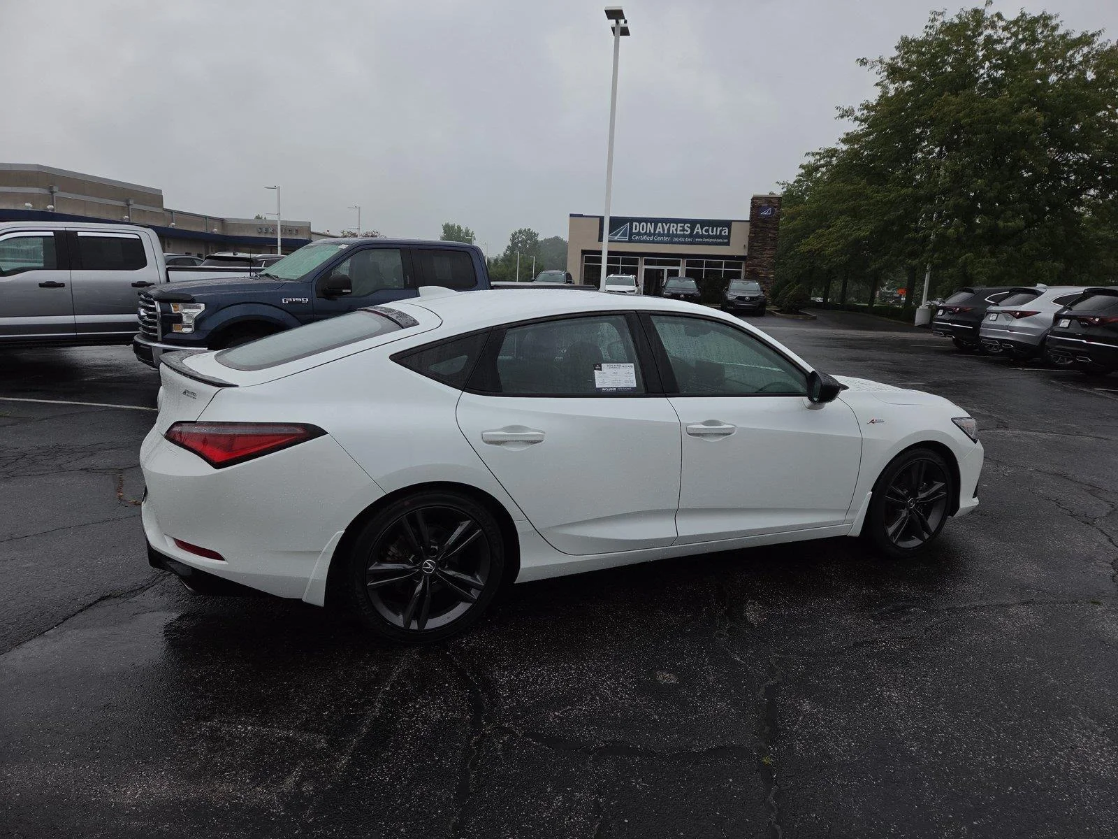 Used 2024 Platinum White Pearl Acura A-SPEC image 29