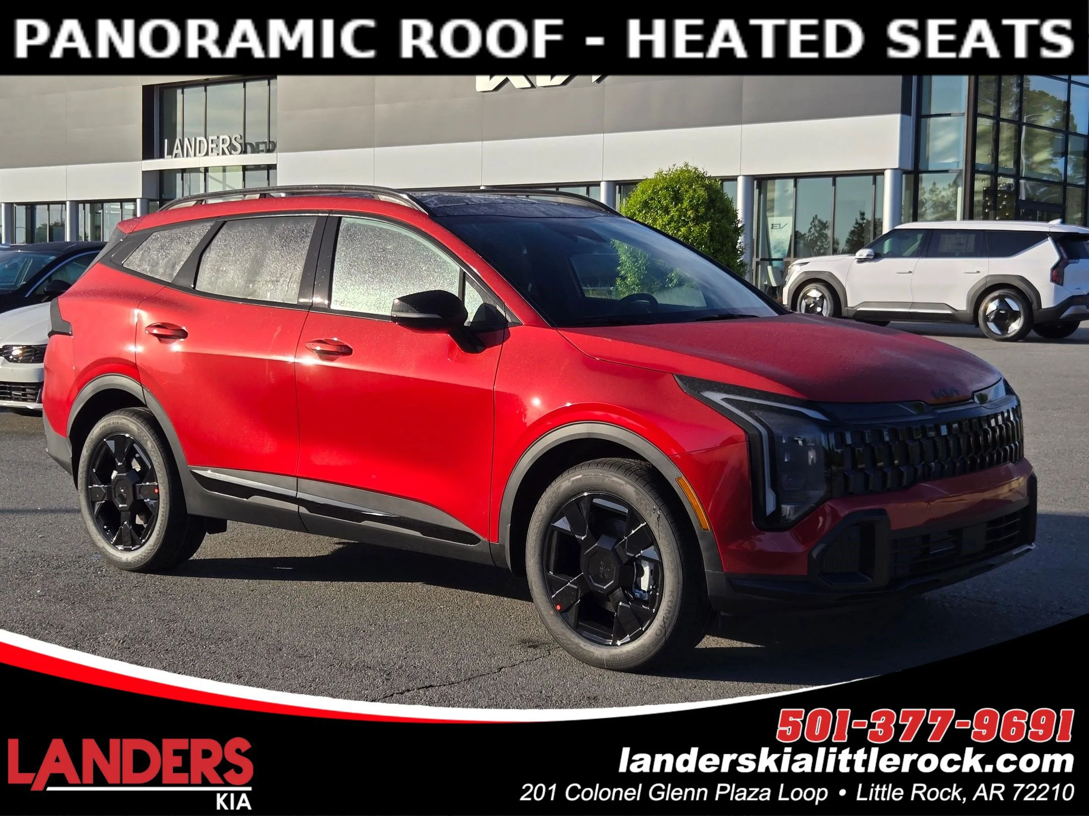 New 2026 Runway Red Kia X-Line image 1