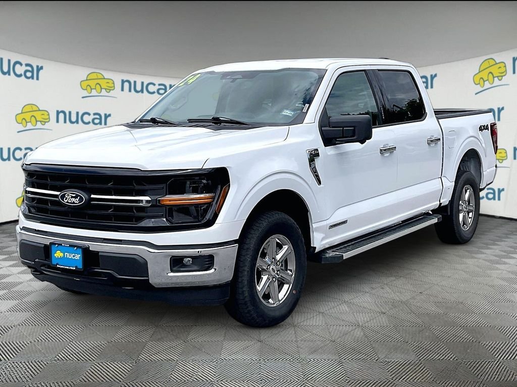 Used 2024 Oxford White Ford XLT image 3