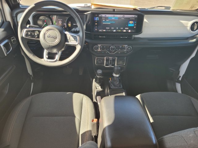 Used 2024 White Jeep Sahara 4xe image 16