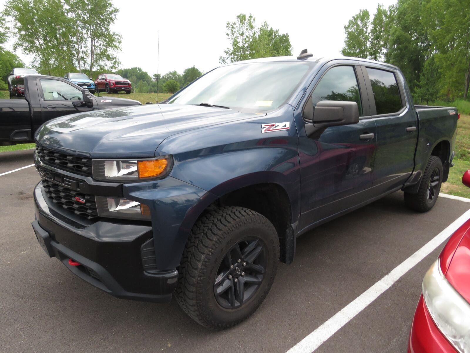 Used 2020 Northsky Blue Metallic Chevrolet Custom Trail Boss image 7