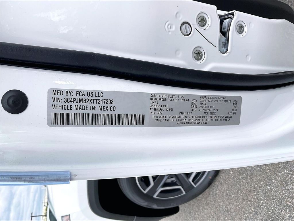 New 2026 Bright White Clearcoat Jeep Laredo image 16
