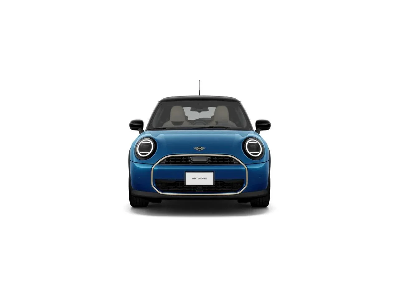 New 2027 Icy Sunshine Blue Metallic MINI Signature Plus image 2