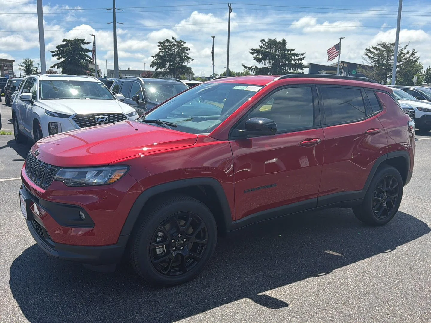 New 2026 Red Hot Pearl-Coat Exterior Paint Jeep Latitude Altitude image 1