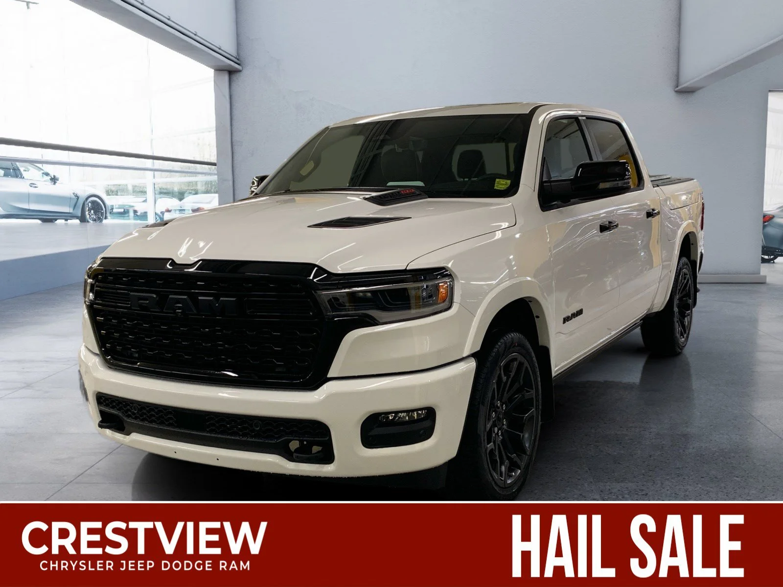 New 2026 Bright White Ram Limited image 1