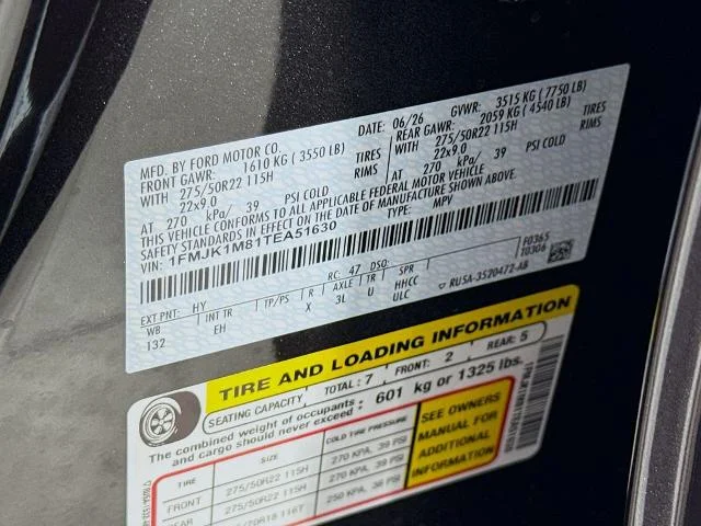 New 2026 Dark Matter Gray Metallic Ford MAX Platinum® image 70