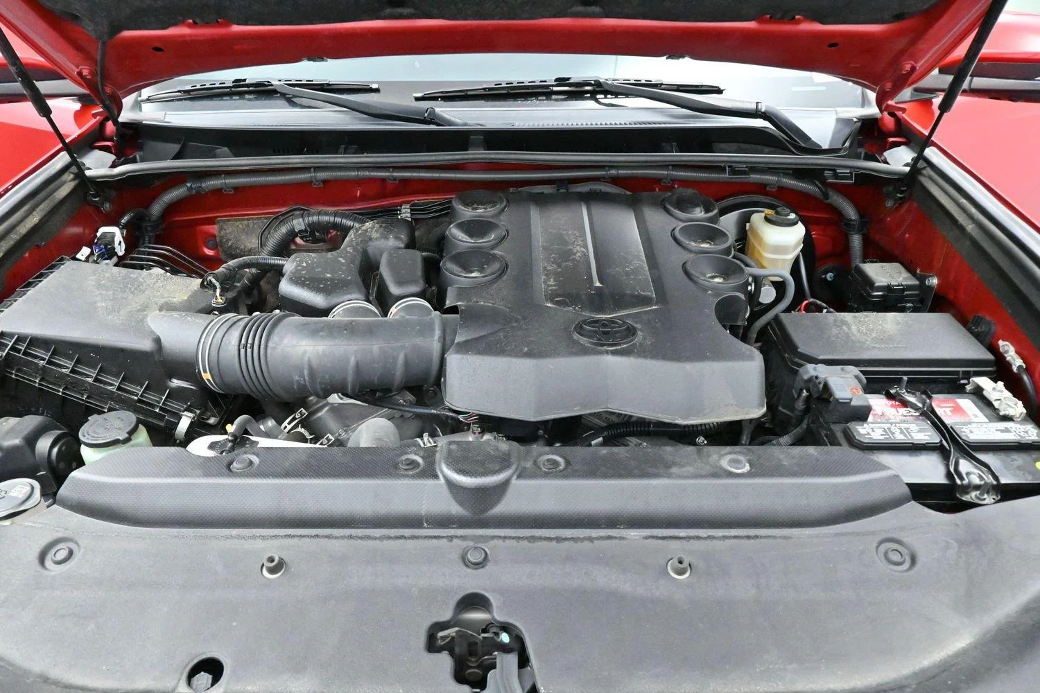 Used 2022 Barcelona Red Metallic Toyota TRD Sport image 39