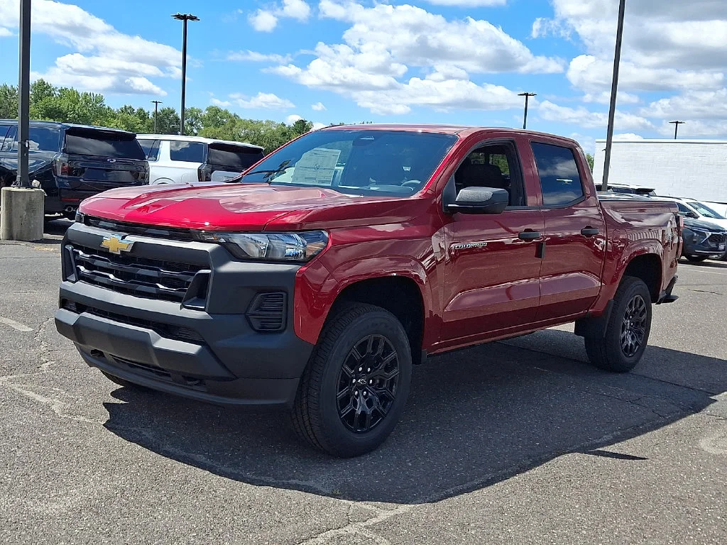 New 2026 Radiant Red Tintcoat Chevrolet WT image 4