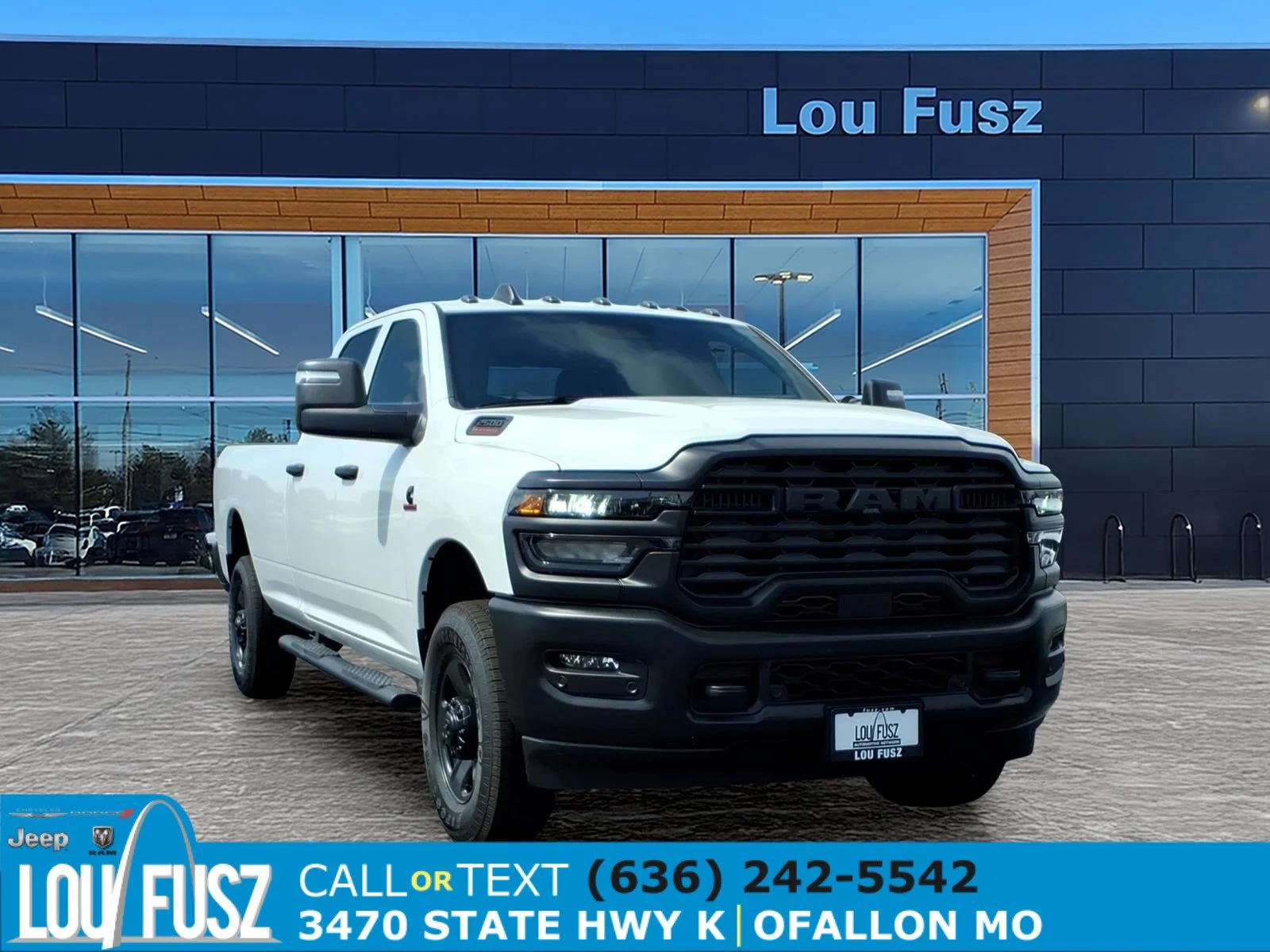 New 2026 Bright White Clear-Coat Exterior Paint RAM Tradesman image 1