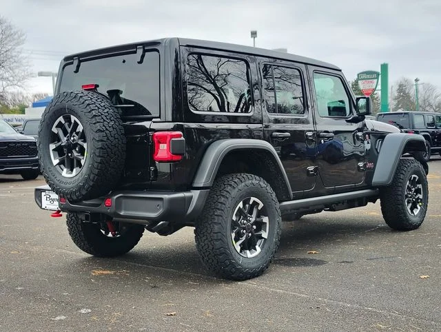 New 2026 Black Clear-Coat Exterior Paint Jeep Rubicon image 3