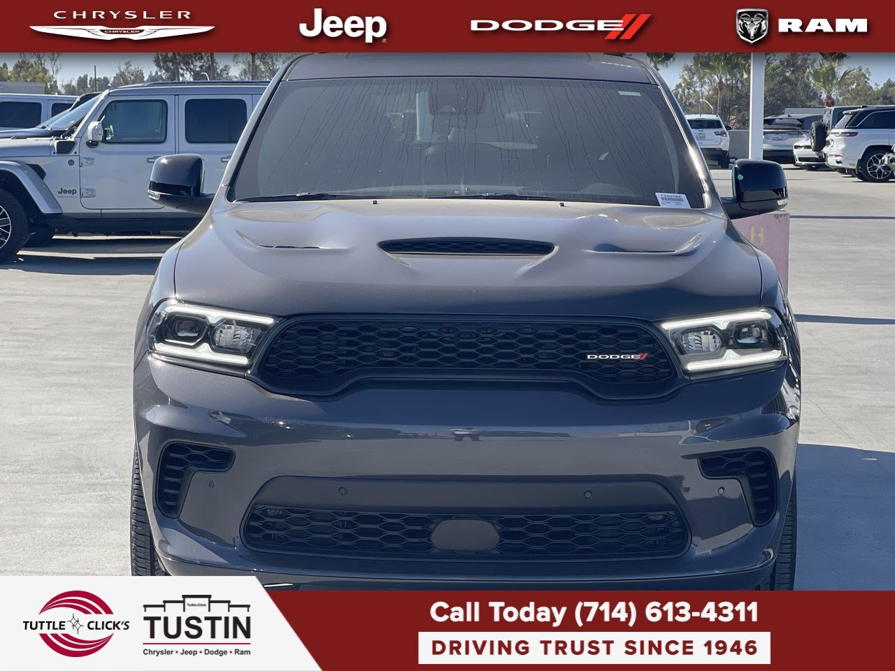 New 2026 Vapor Gray Dodge GT Premium HEMI V8 image 2