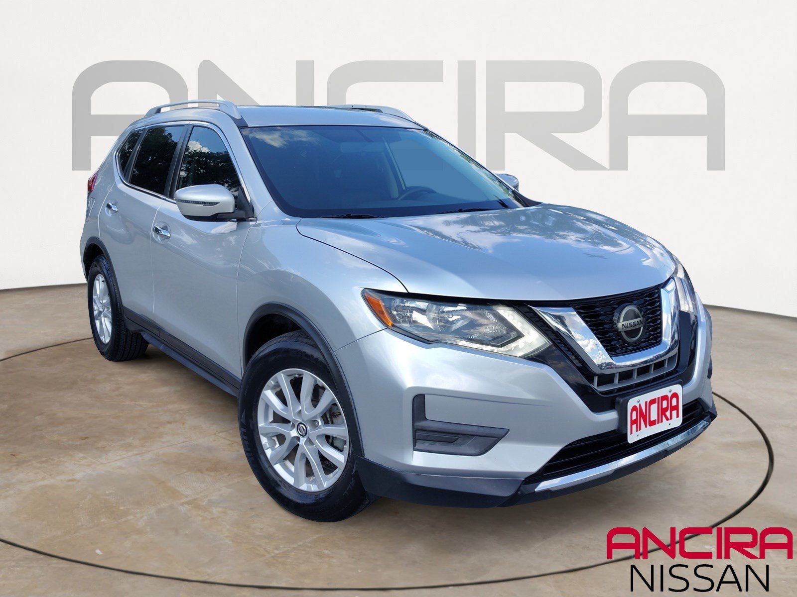 Used 2018 Brilliant Silver Nissan SV image 1
