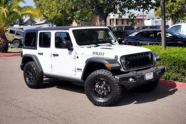 New 2026 Bright White Clear-Coat Exterior Paint Jeep Willys image 3