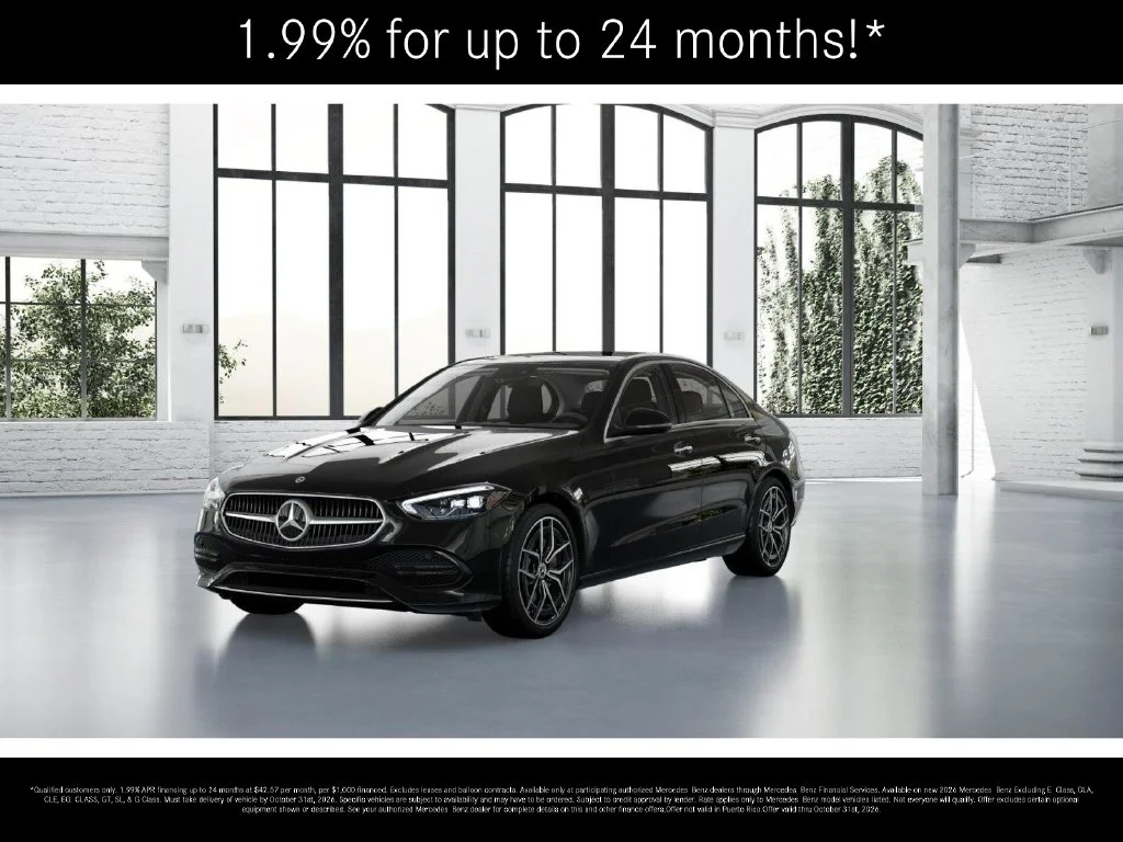 New 2026 Black Mercedes-Benz C 300 image 40