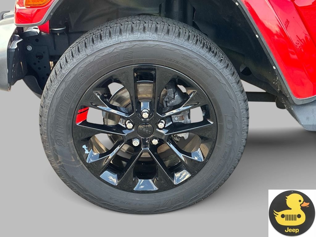 Used 2021 Red Jeep Unlimited Sahara 4xe image 17