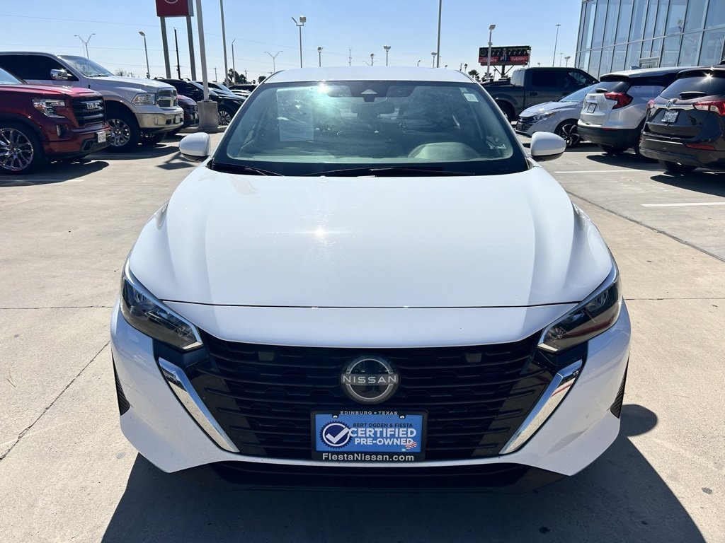 Certified 2024 Nissan Sentra SV with VIN 3N1AB8CV7RY227843 for sale in Edinburg, TX