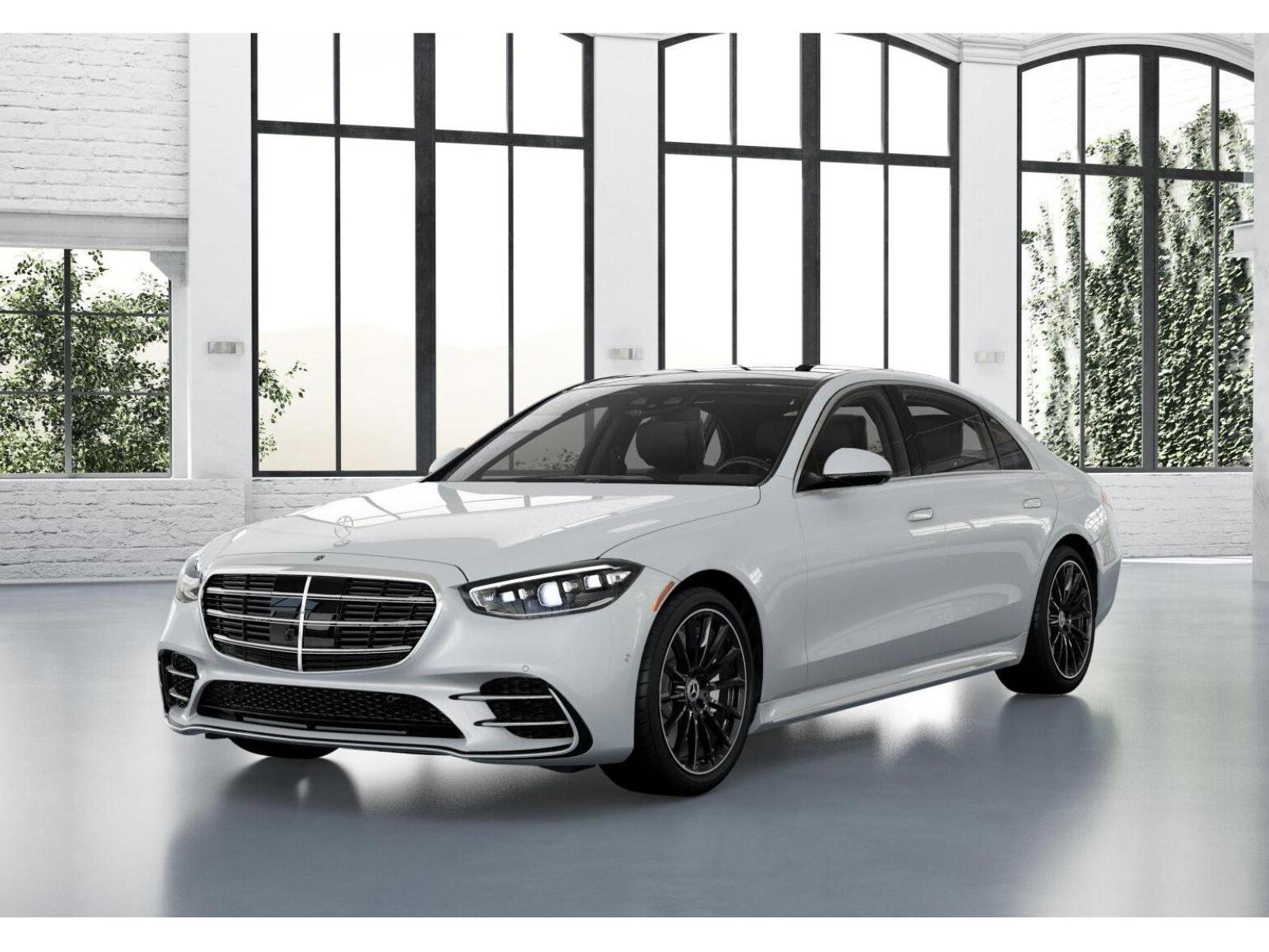New 2026 MANUFAKTUR Moonlight White Metallic Mercedes-Benz S 580 image 40