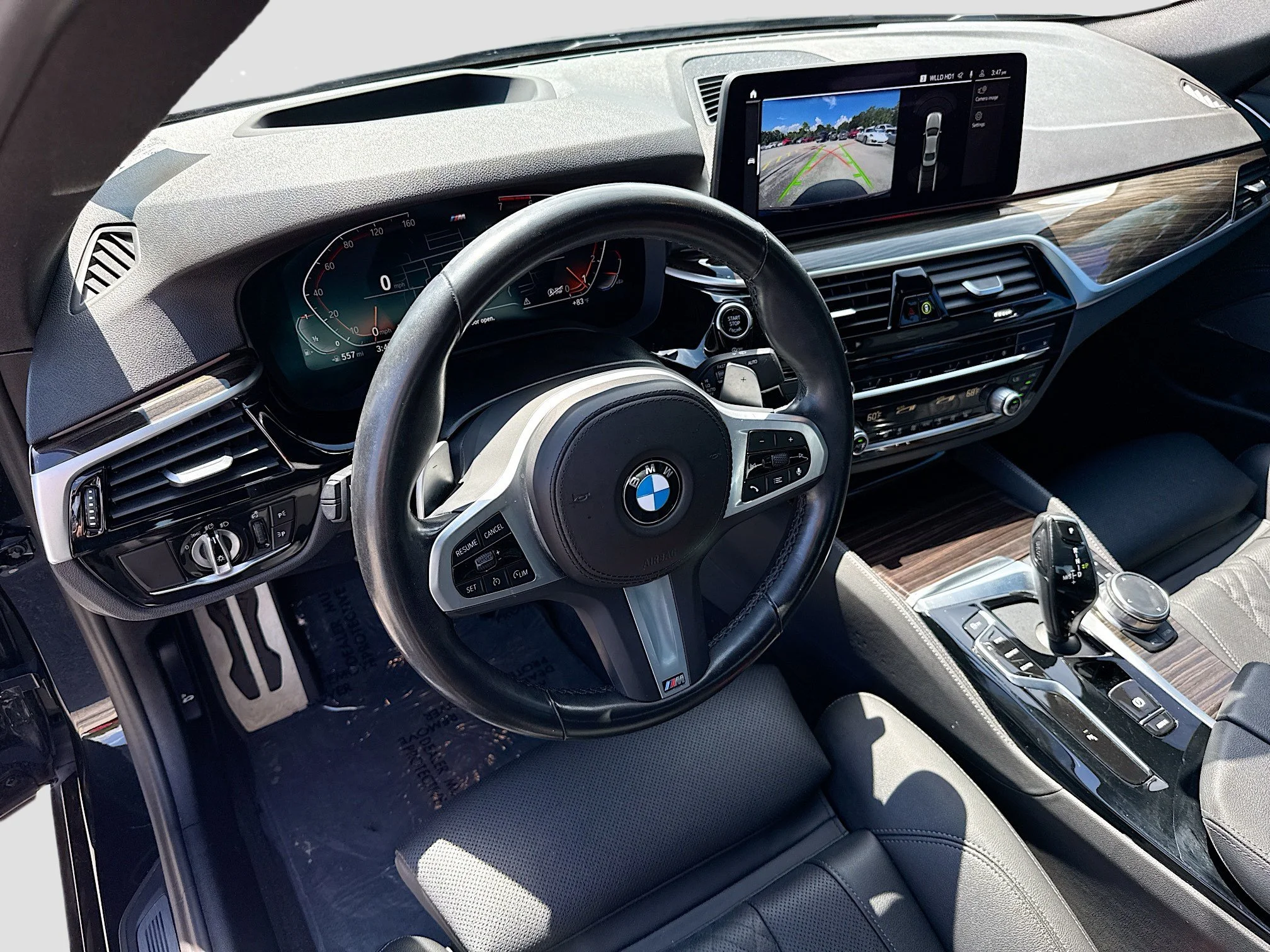 Used 2023 Black Sapphire Metallic BMW 530i image 25