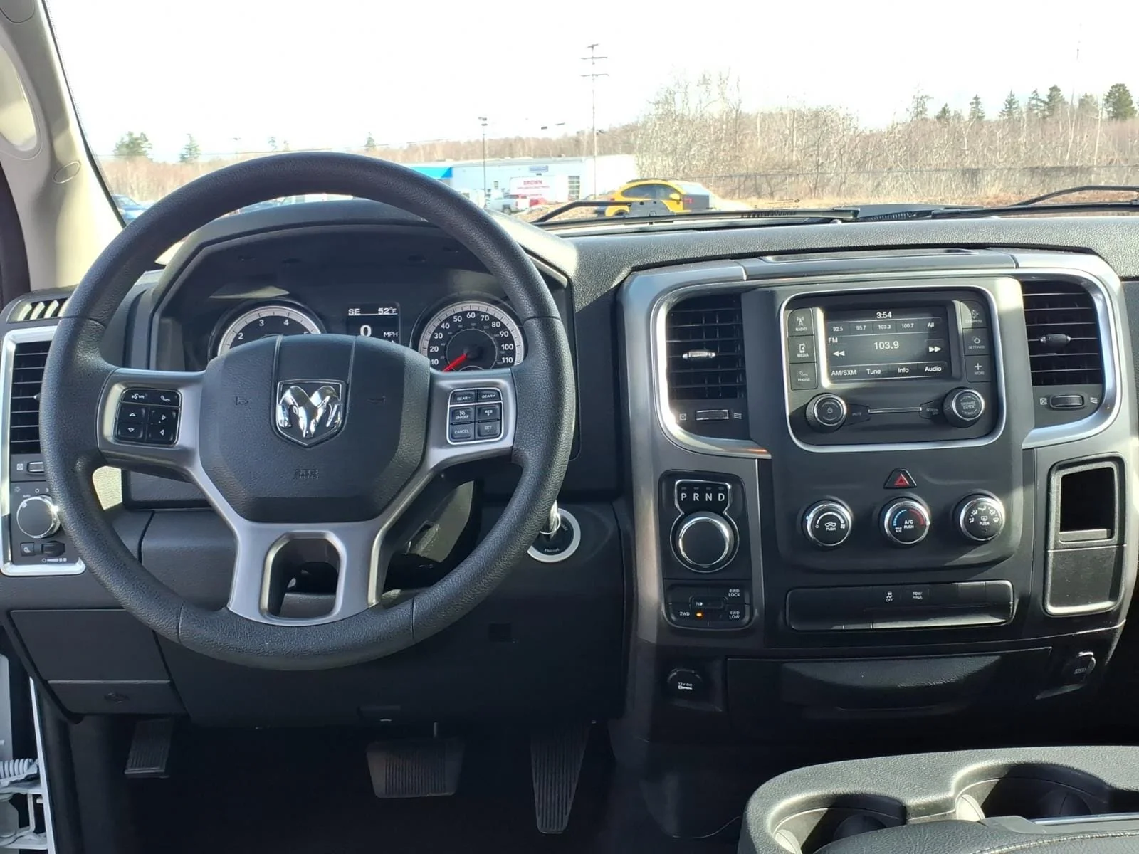 Used 2024 Bright White Clearcoat Ram SLT image 16