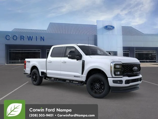 New 2026 Star White Metallic Tri-Coat Ford Lariat image 1