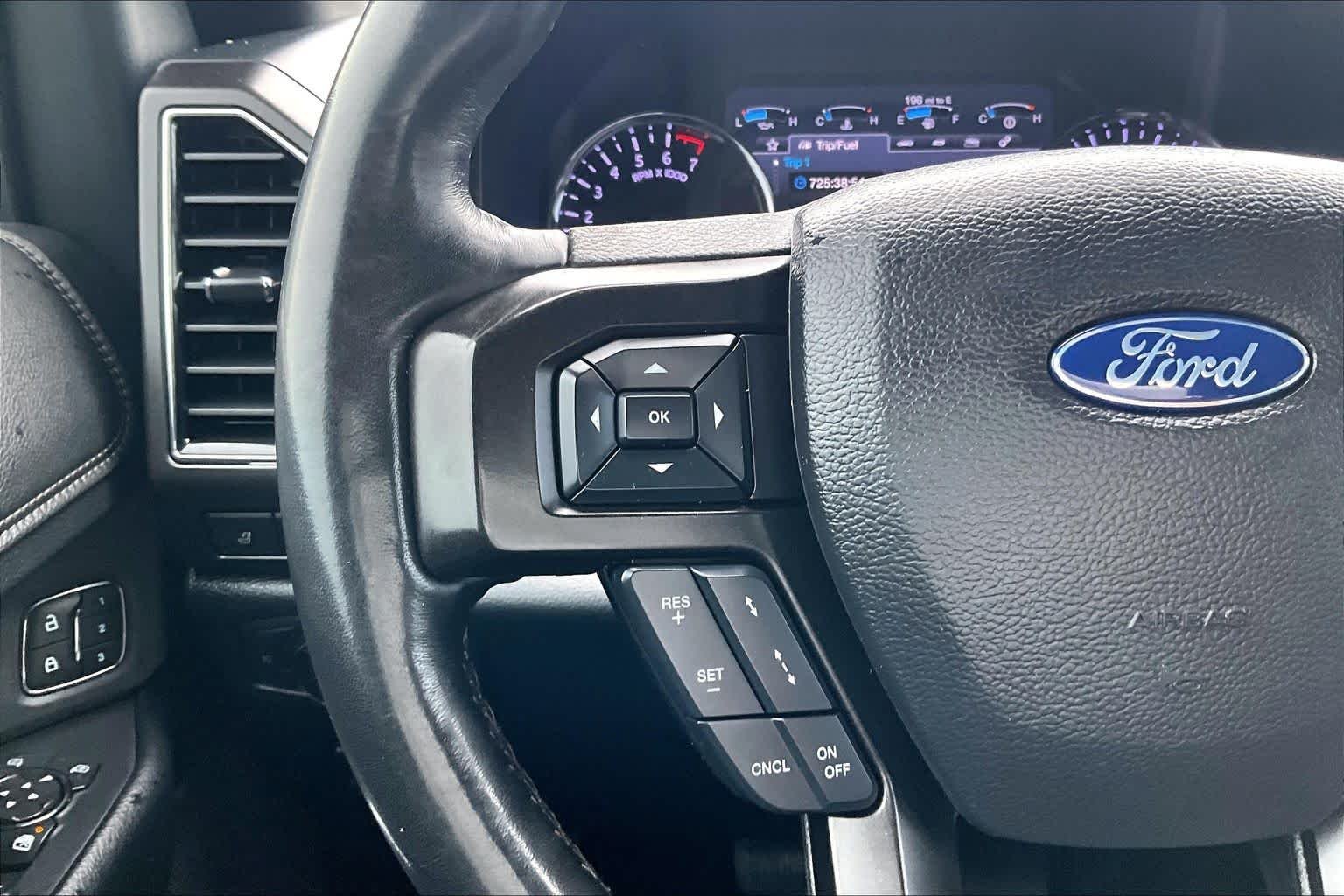 Used 2019 Agate Black Metallic Ford Limited image 23