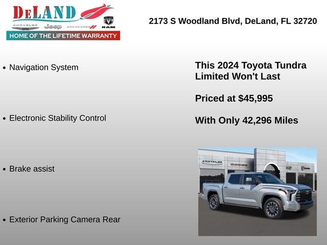 Used 2024 Silver Toyota Limited image 6