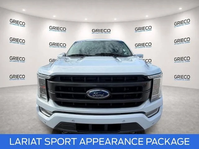 Certified Used 2022 Space White Metallic Ford Lariat image 29
