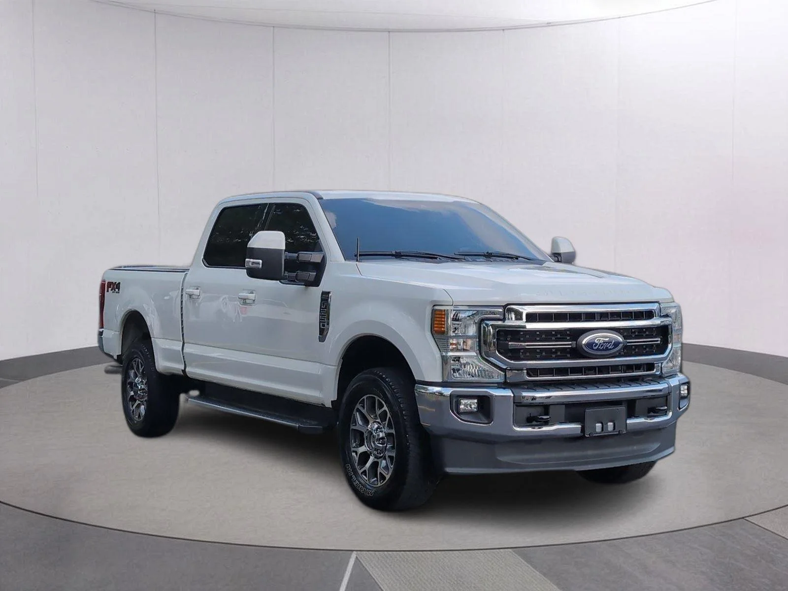 Used 2022 Star White Metallic Tri-Coat Ford Lariat image 8