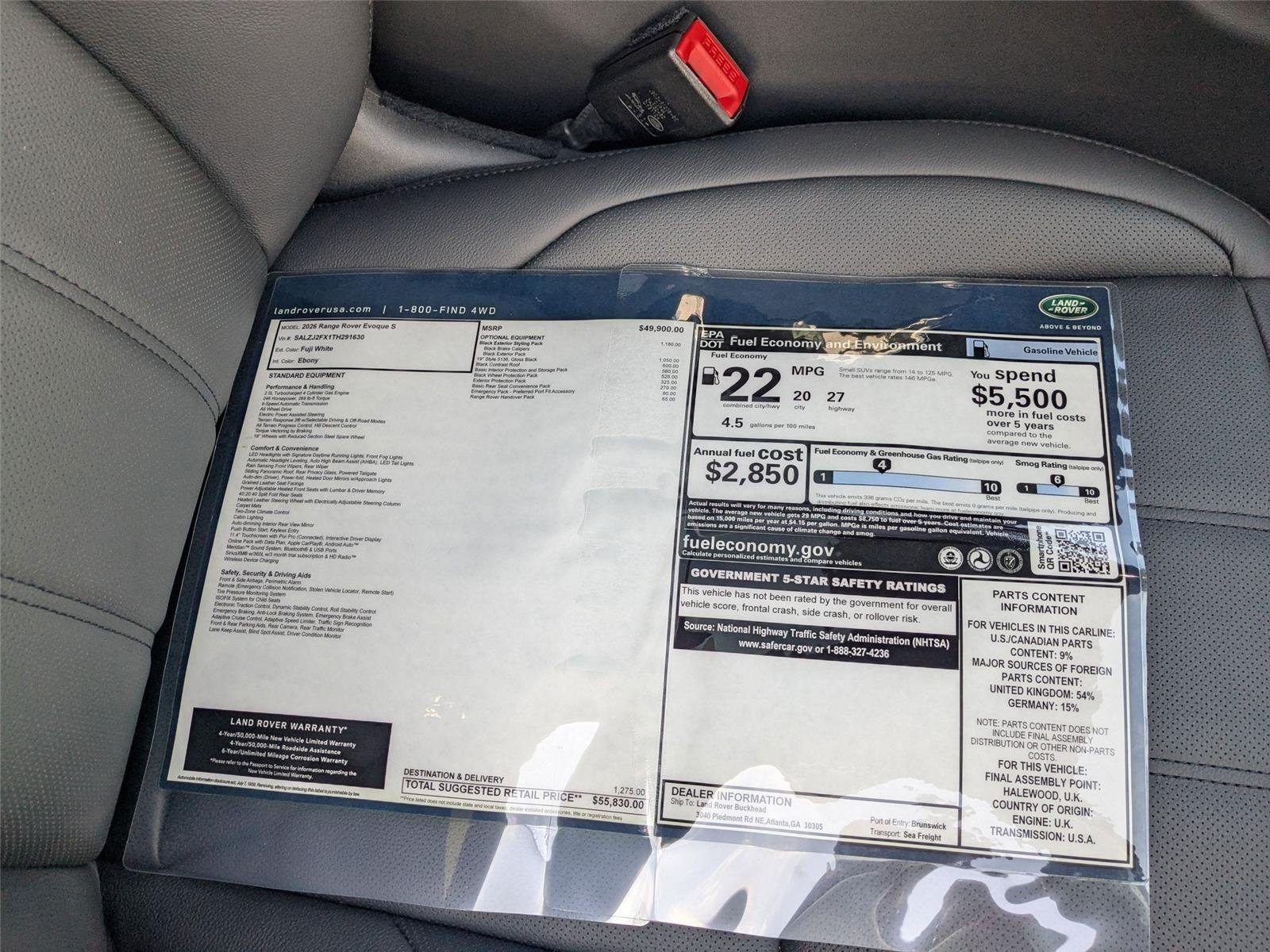 Used 2026 Fuji White Land Rover Core S image 39