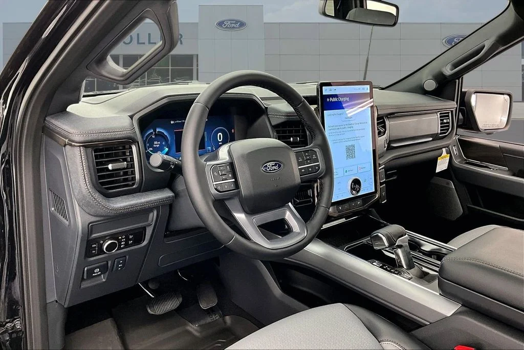New 2025 Black Metallic Ford Lariat® image 7