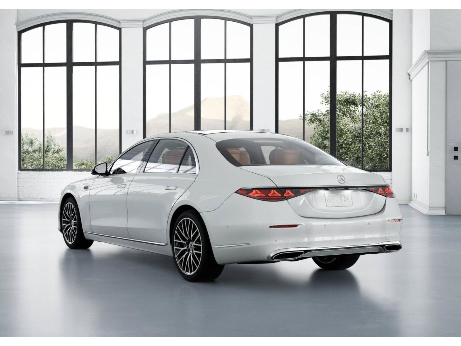 New 2027 MANUFAKTUR Moonlight White Metallic Mercedes-Benz S 500 image 12