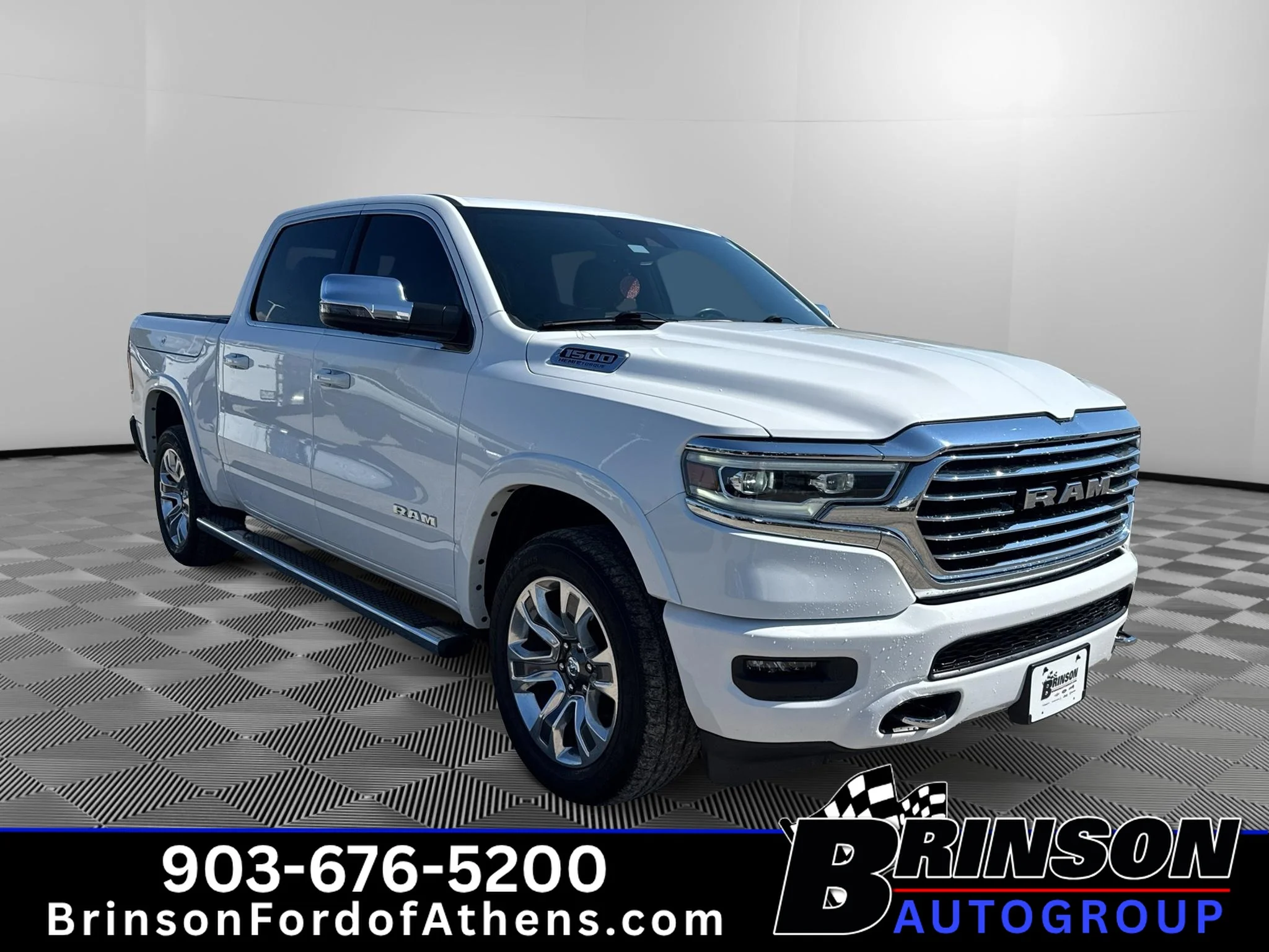 Certified Used 2024 Bright White Clearcoat Ram Longhorn image 3