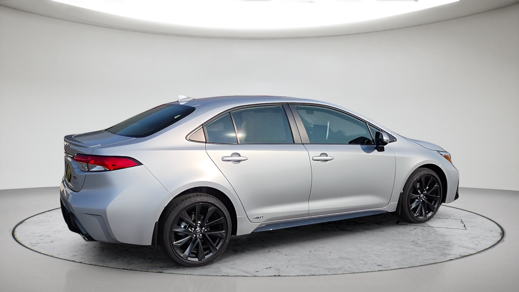 New 2026 Classic Silver Metallic Toyota Hybrid SE image 6