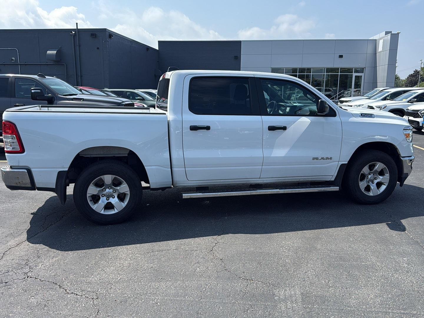 Used 2024 Bright White Clearcoat Ram Big Horn image 7
