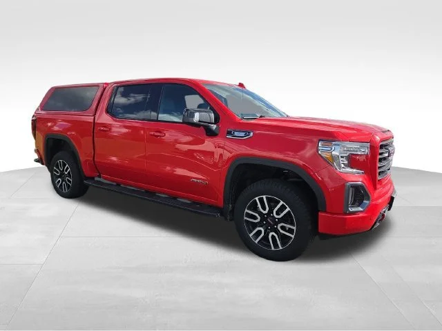 Used 2021 CARDINAL RED GMC AT4 image 8