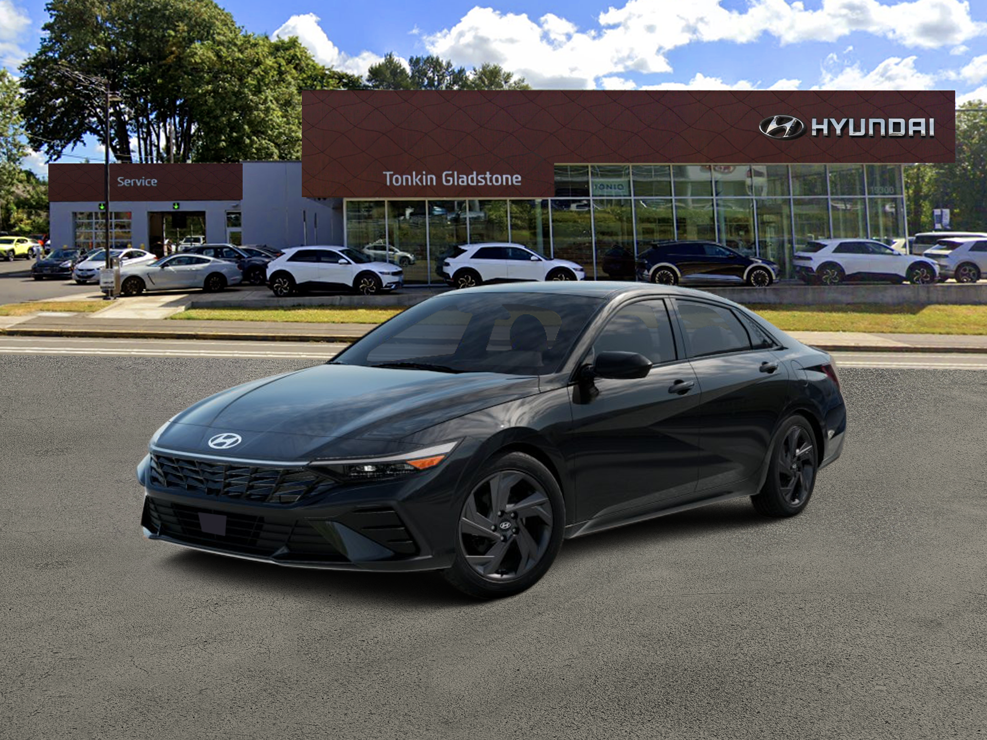 New 2026 Abyss Black Hyundai SEL Sport Plus image 2