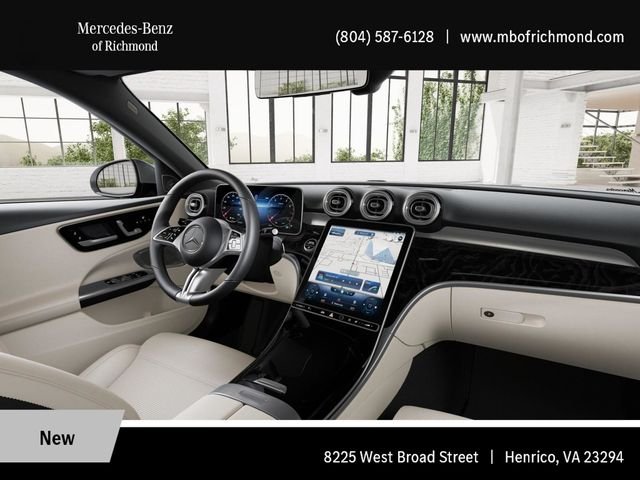 New 2026 Selenite Grey Metallic Mercedes-Benz C 300 image 6