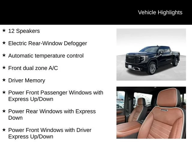 Certified Used 2026 Onyx Black GMC Denali Ultimate image 15