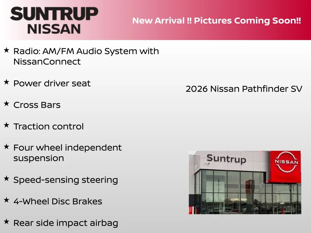 New 2026 Black Nissan SV image 3