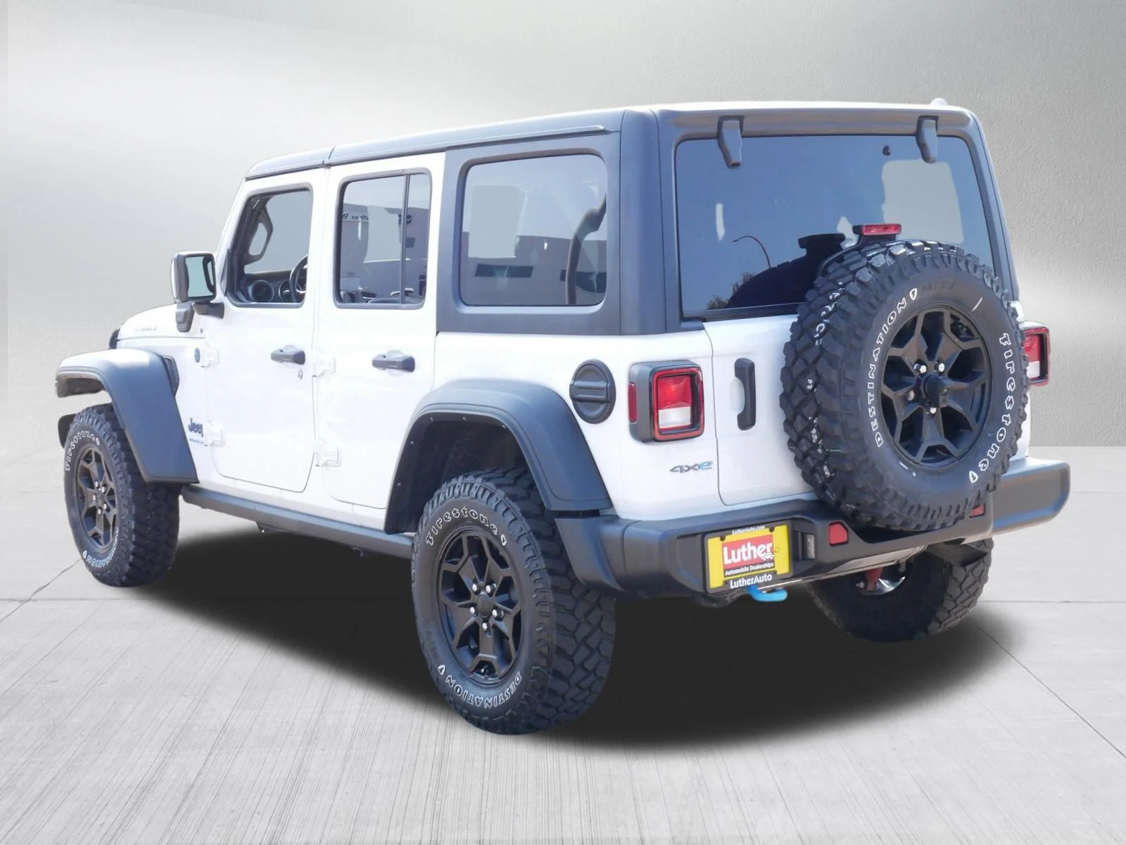 Used 2023 Bright White Clearcoat Jeep Willys image 5