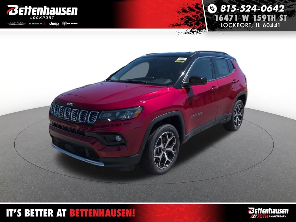 New 2026 Red Hot Pearl-Coat Exterior Paint Jeep Limited image 1